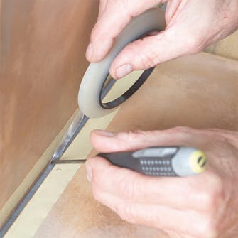 Sanitetssilikone montering 1 Sanitetssilikone montering 1